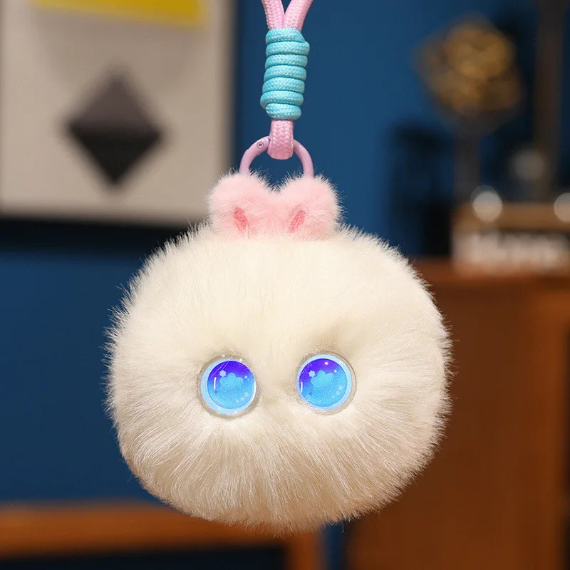 AI Talking Bunny Plush Keychain — 88 Languages
