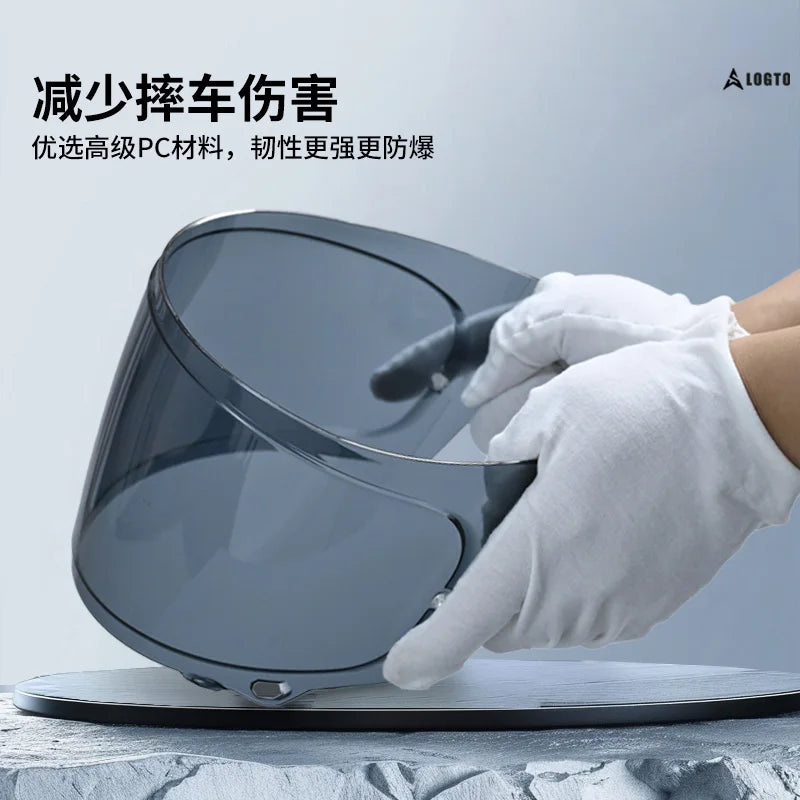 Motorcycle Helmet Visor — Anti-UV Shield
