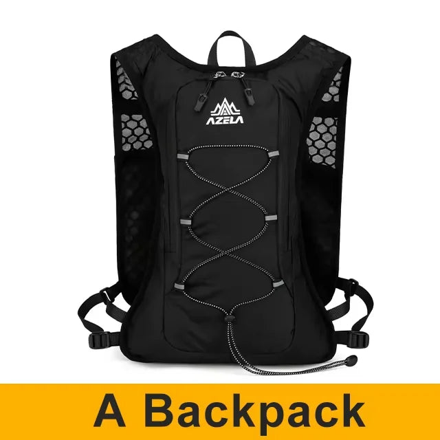 Trail Running Hydration Vest Backpack — Flask & Bladder Options