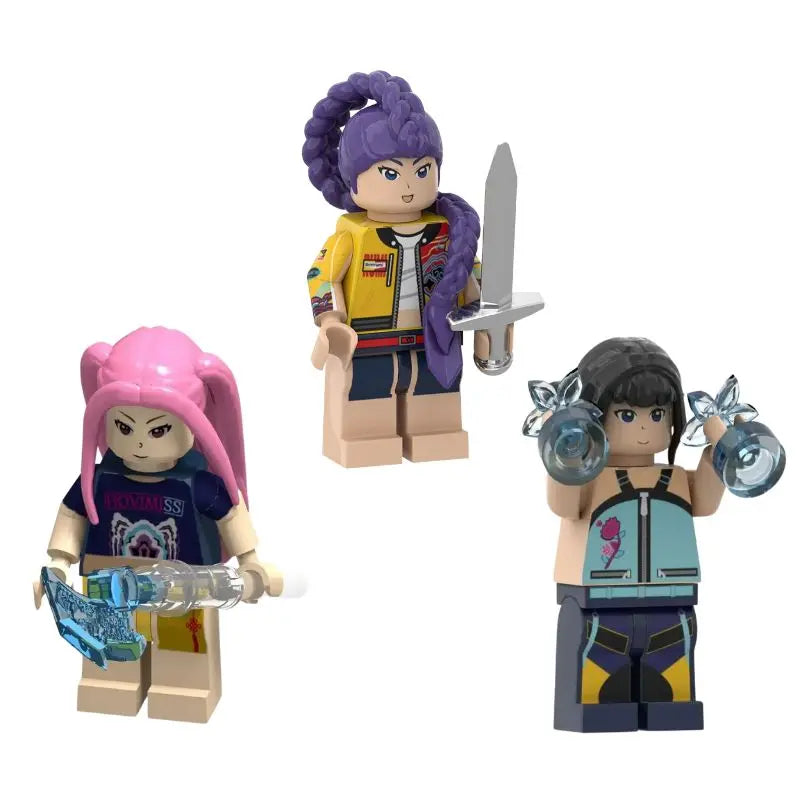 Mini Rumi Mira Zoey Action Figure Set with Accessories
