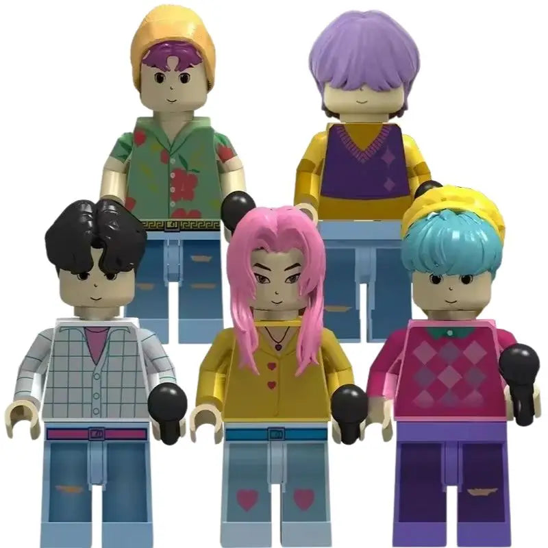 Mini Rumi Mira Zoey Action Figure Set with Accessories