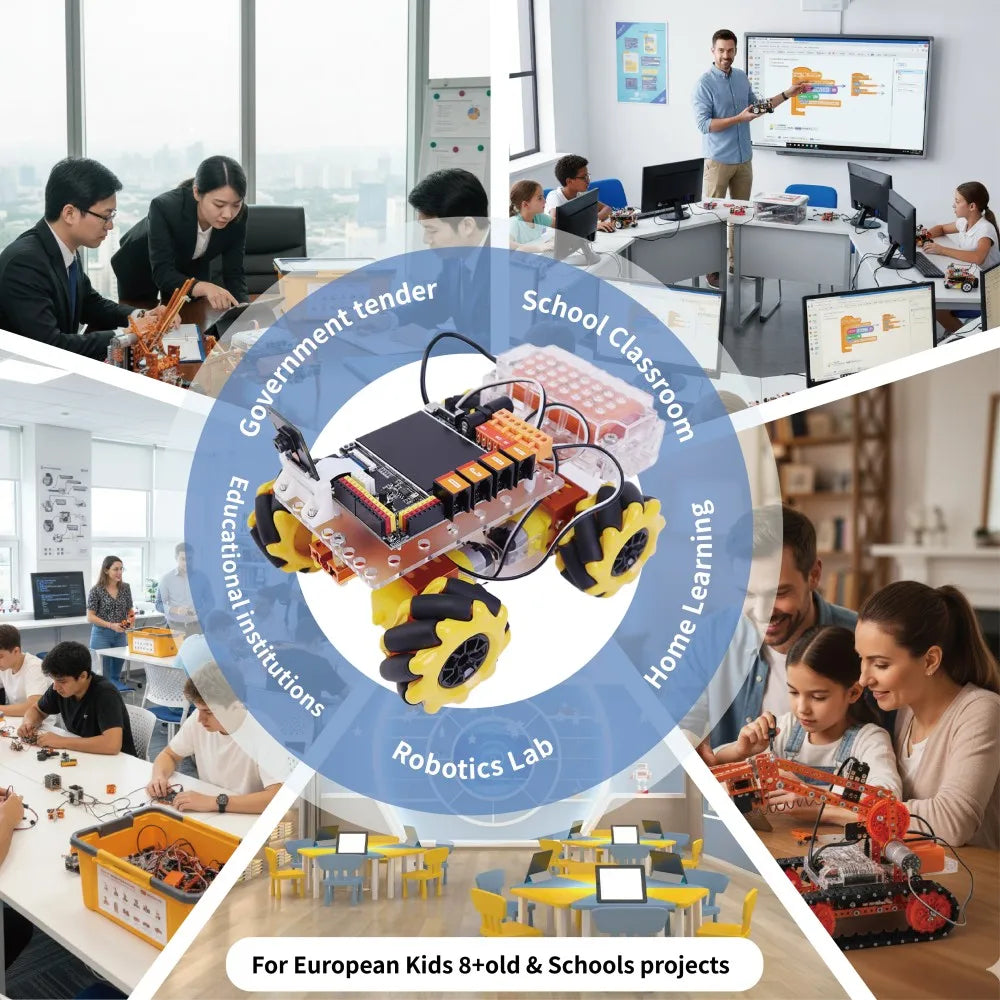 STEM AI Robot Car Programming Kit