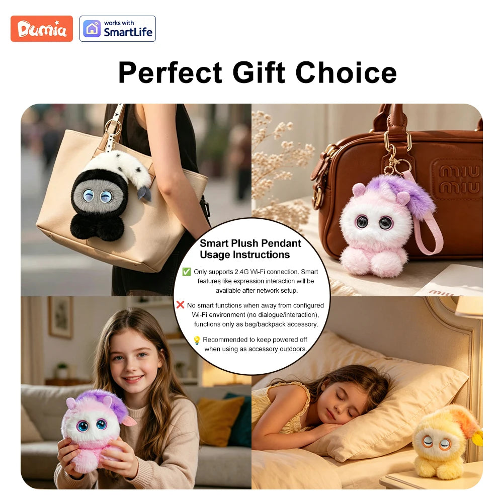 AI Talking Mushroom Elf Companion Doll