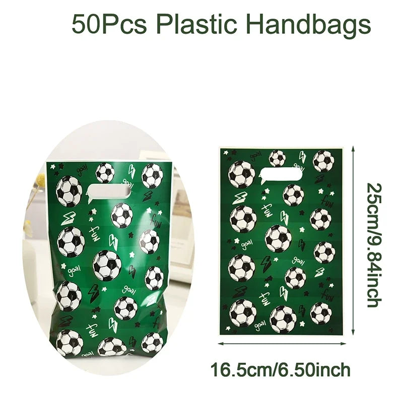 Football Themed Gift Bags — 10/20/50 Pack