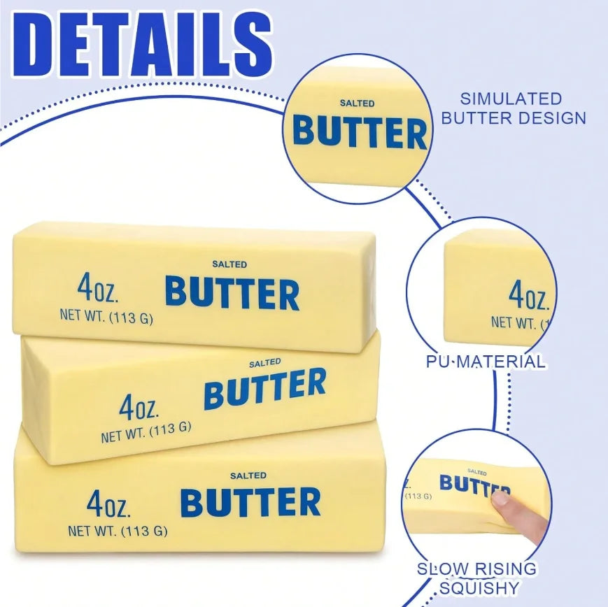 Food-Shaped Stress Relief Squeeze Toy