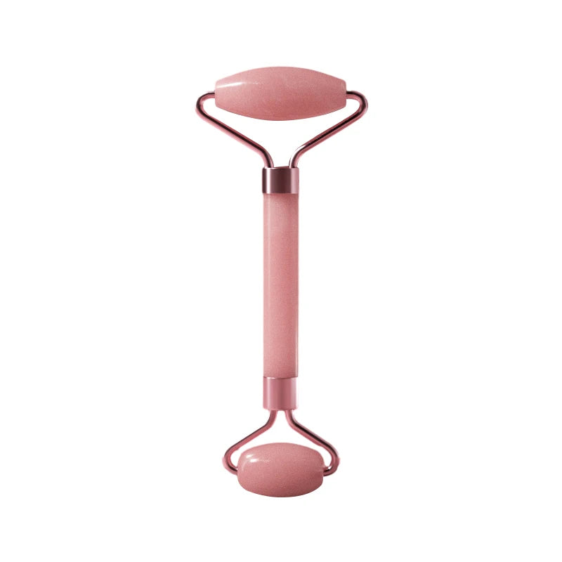 Rose Quartz Face Roller & Gua Sha Set