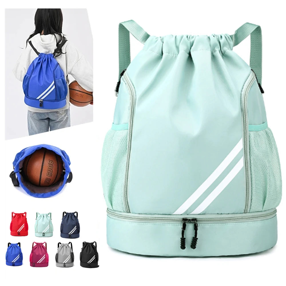 Fitness Gym Drawstring Sport Backpack