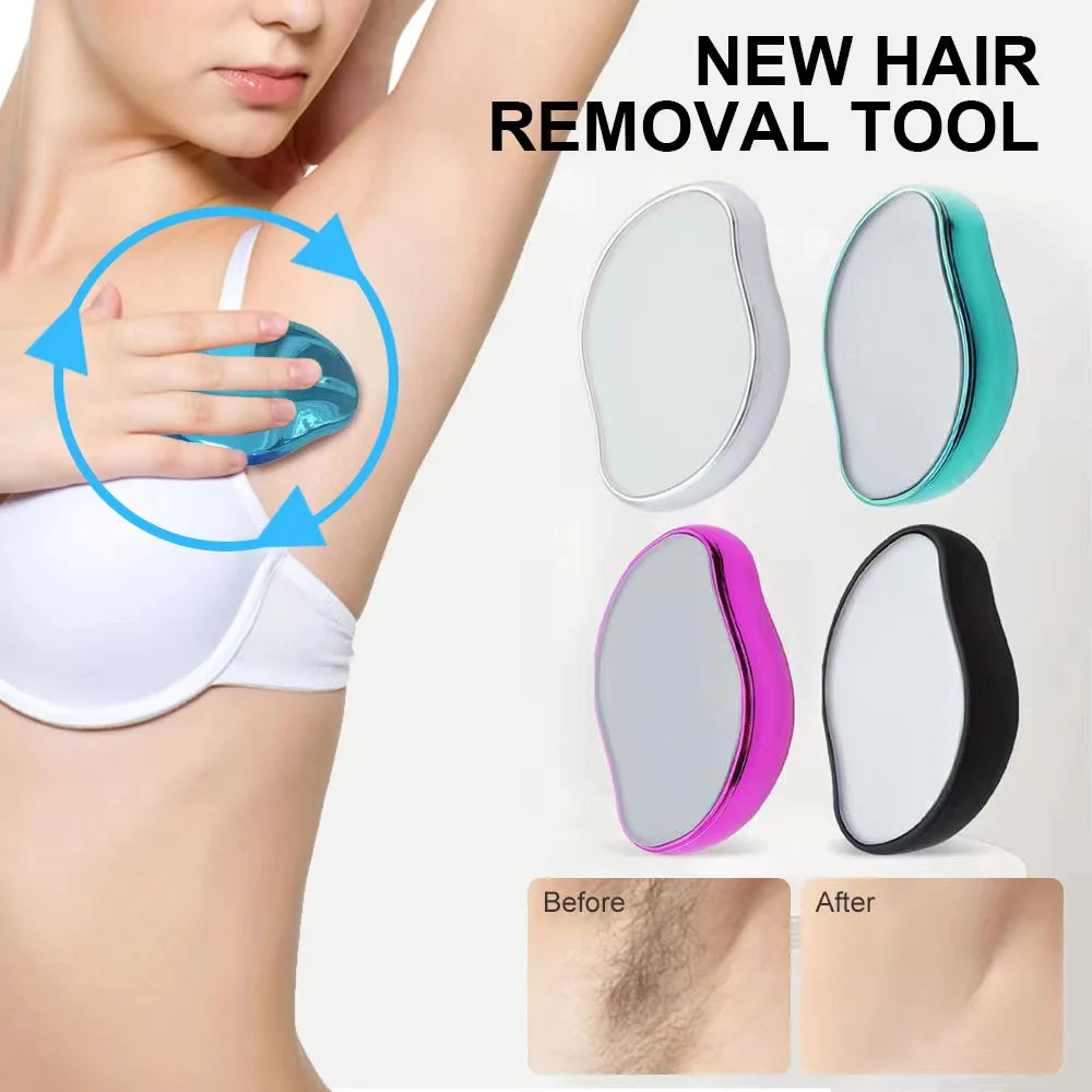 Crystal Hair Eraser — Reusable Physical Epilator