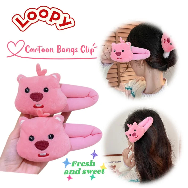 Loopy Cartoon Hair Clip — Cute Bangs Clip
