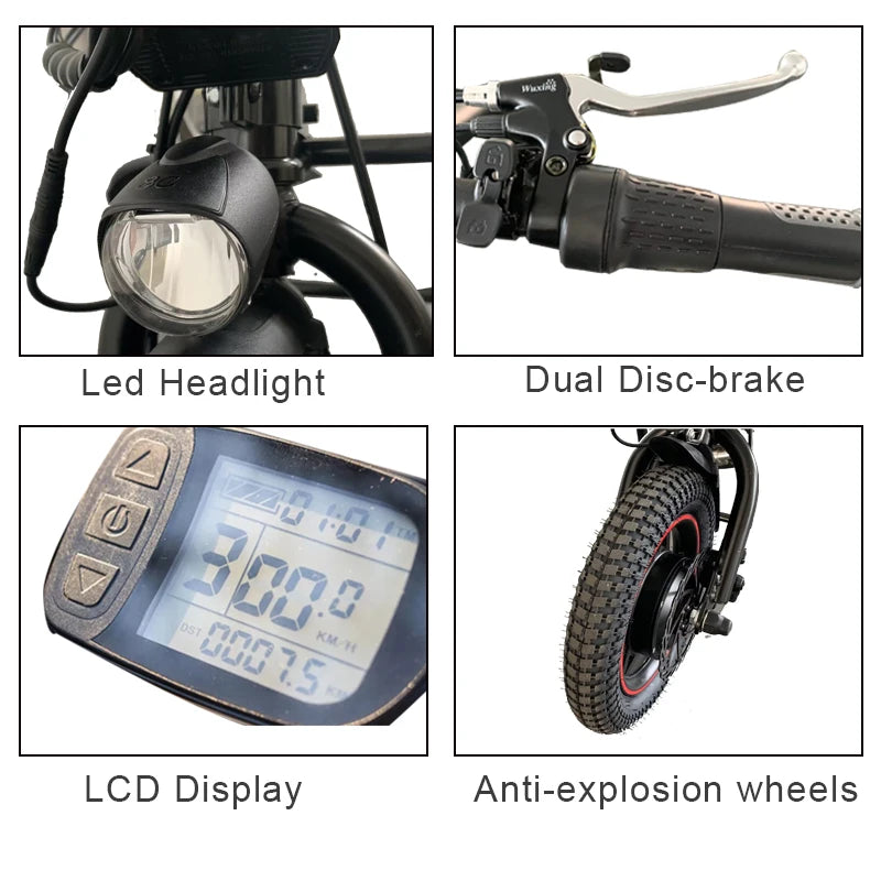 Electric Handcycle Wheelchair Conversion Kit