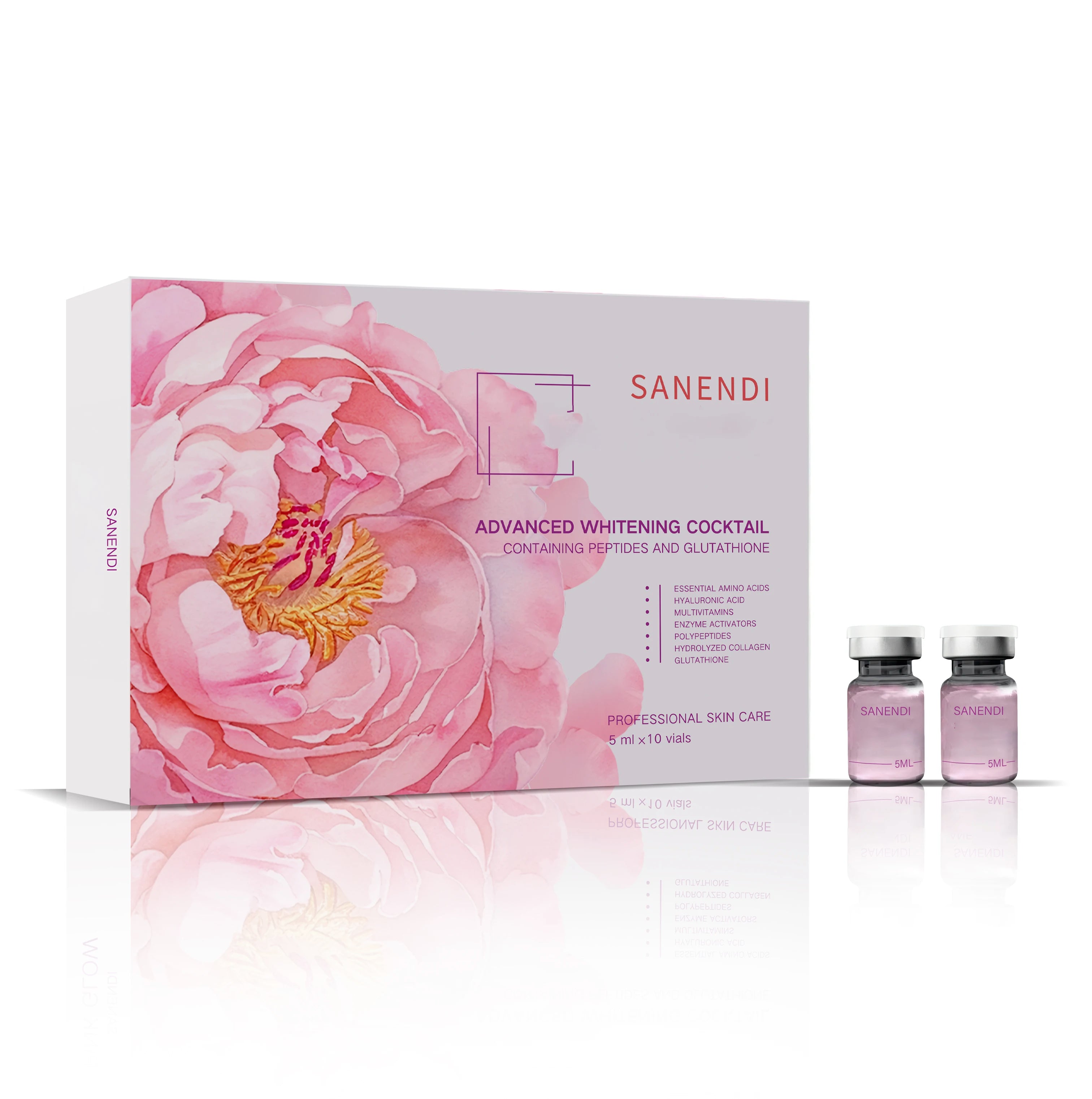 Rose PDRN Collagen Serum — Korean Skincare Essence