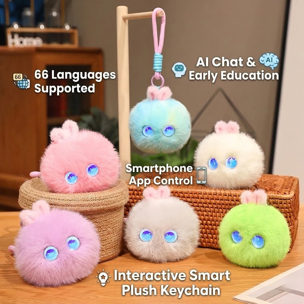 AI Elf Rabbit Chatting Companion Plush