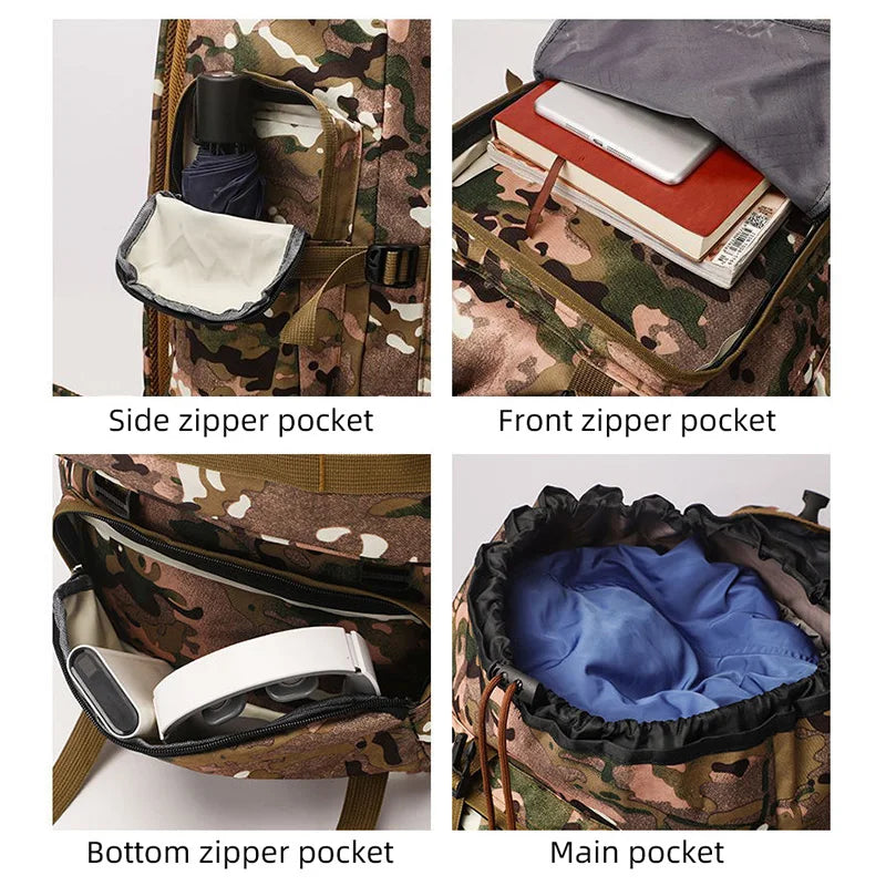 100L Outdoor Camping & Hiking Backpack
