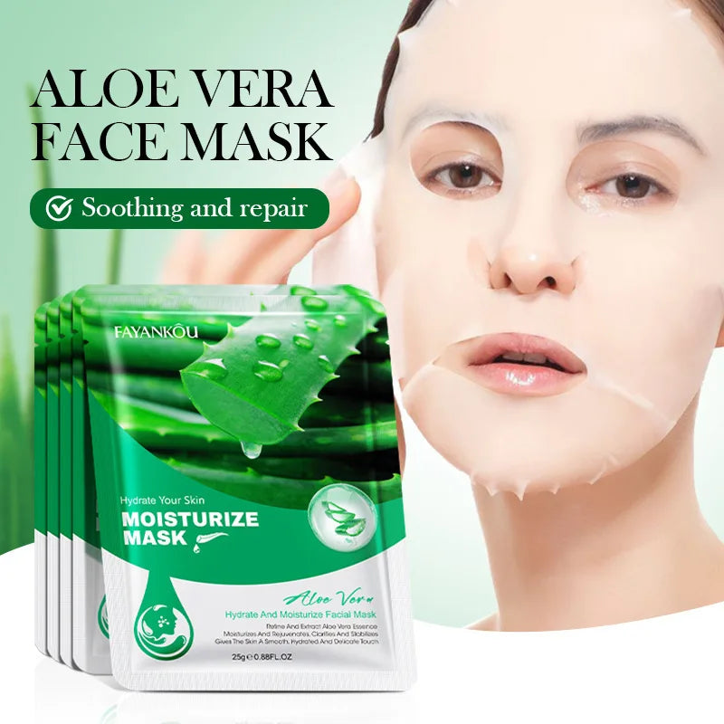 Fruit Facial Sheet Masks — 10pcs Moisturising &amp; Brightening