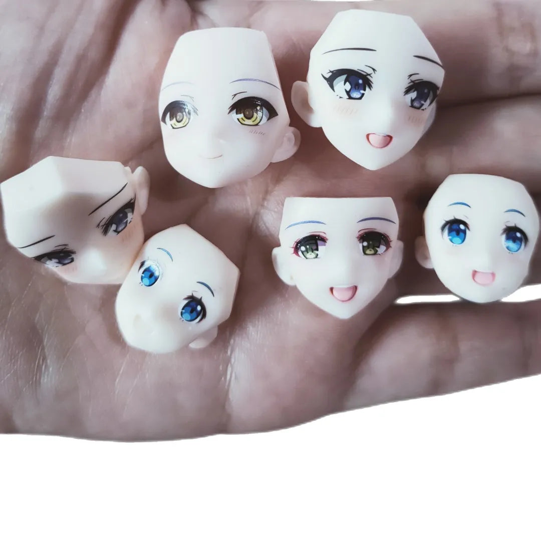 1/6 Scale Doll Face Cover — DIY Anime Makeup Parts