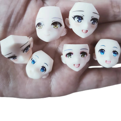 1/6 Scale Doll Face Cover — DIY Anime Makeup Parts