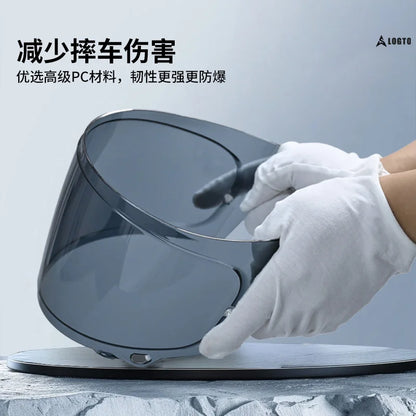 Motorcycle Helmet Visor — Anti-UV Shield