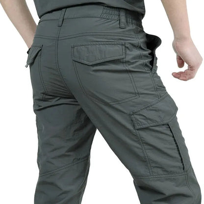 Military Tactical Cargo Trousers — Waterproof Multi-Pocket