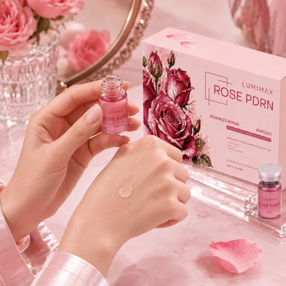 Rose PDRN Collagen Serum — Korean Skincare Essence