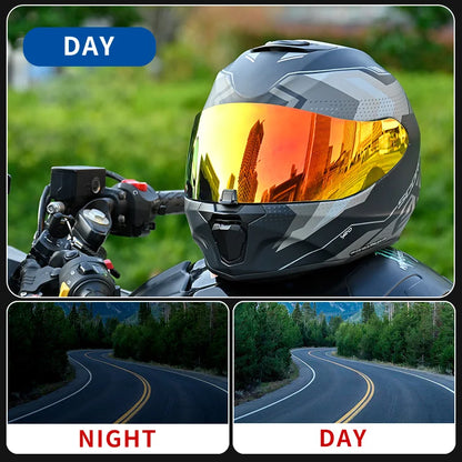 Motorcycle Helmet Visor — Anti-UV Shield