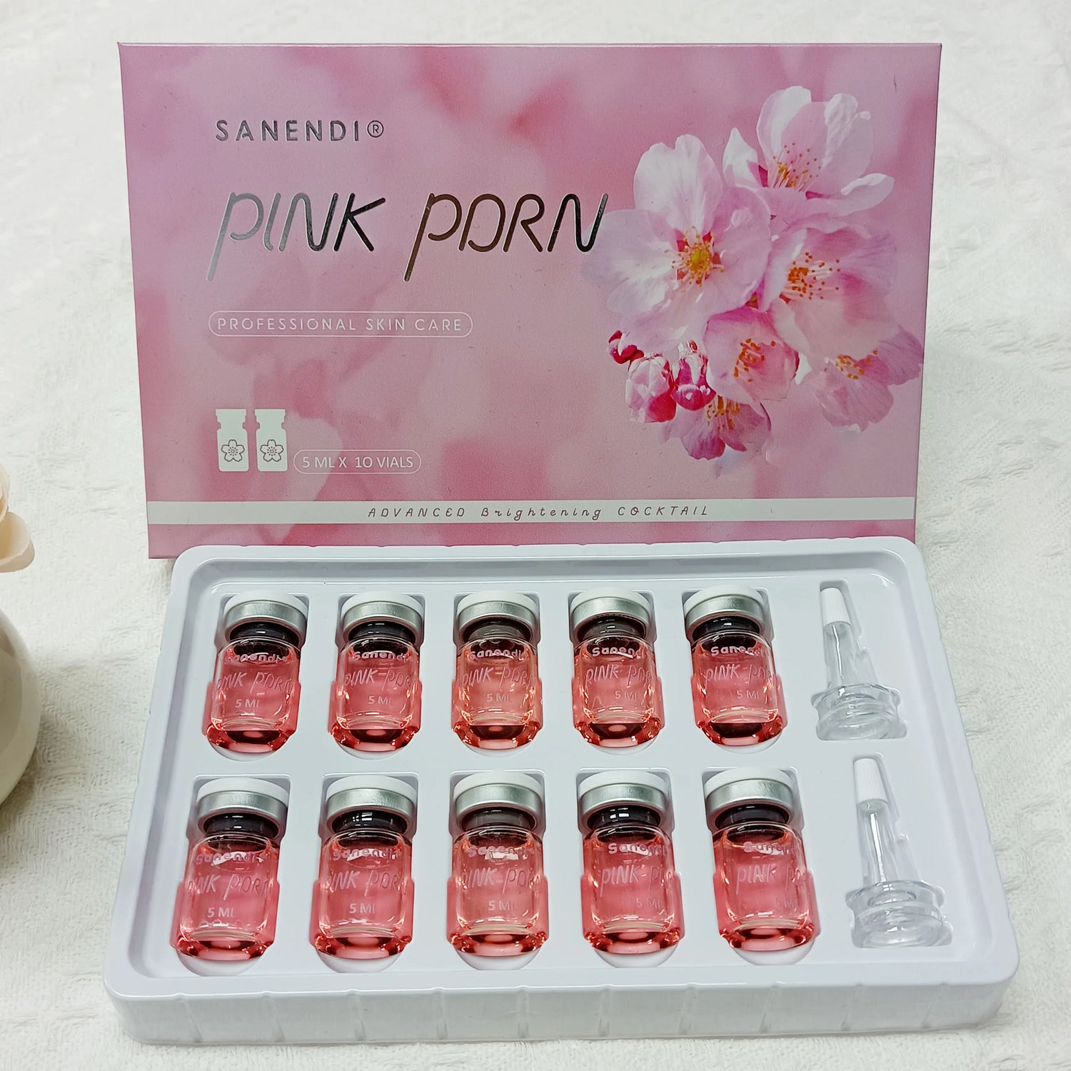 Rose PDRN Collagen Serum — Korean Skincare Essence