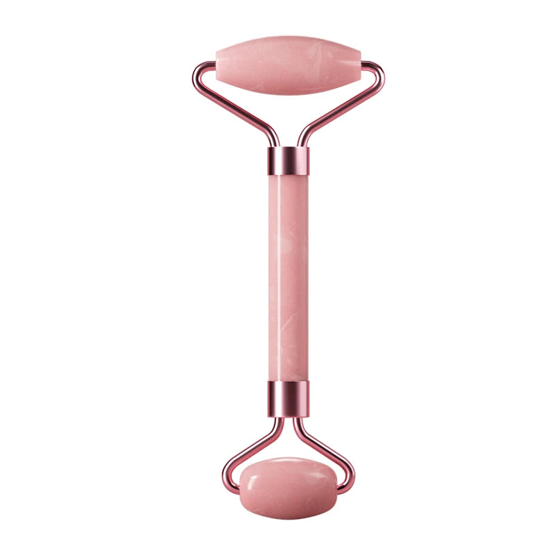 Rose Quartz Gua Sha Stone — Heart Shaped
