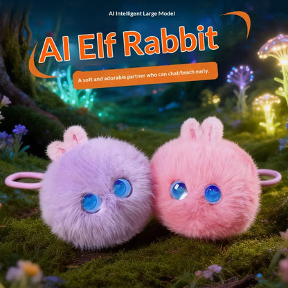AI Talking Rabbit Plush Companion