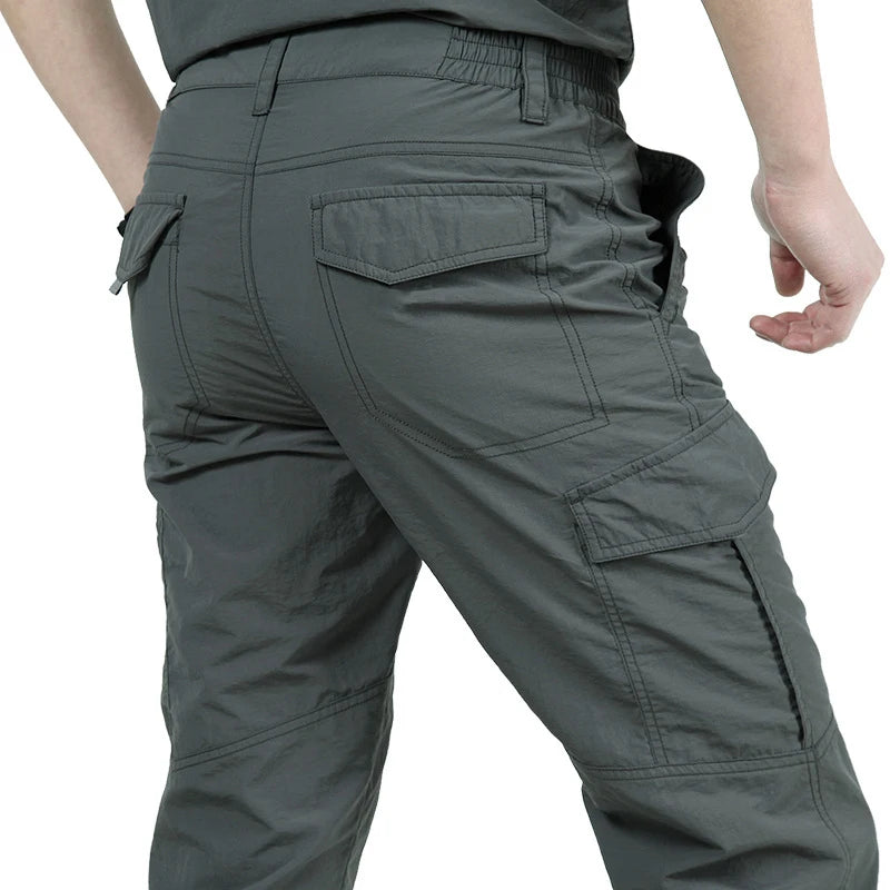 Military Tactical Cargo Trousers — Waterproof Multi-Pocket