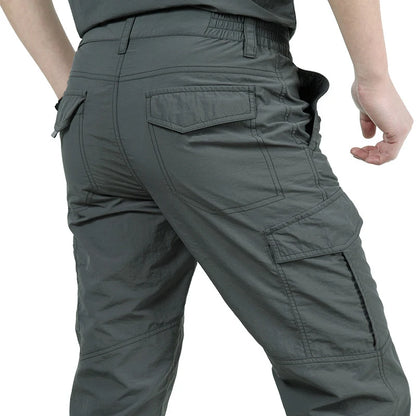 Military Tactical Cargo Trousers — Waterproof Multi-Pocket