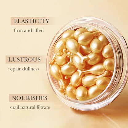 SADOER Rose &amp; Snail Dual Face Serum Capsules — 30pcs