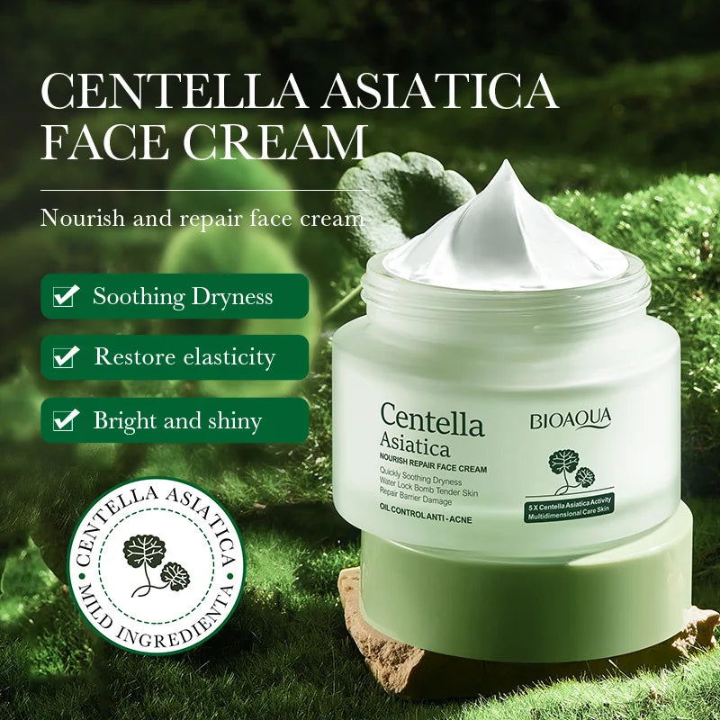 BIOAQUA Centella Face Cream — Moisturising Anti-Acne