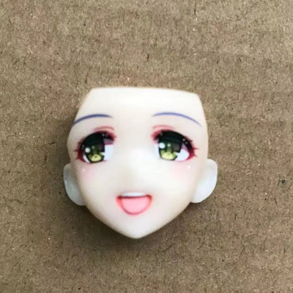 1/6 Scale Doll Face Cover — DIY Anime Makeup Parts