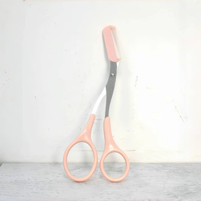 Stainless Steel Eyebrow Razor &amp; Scissors Set