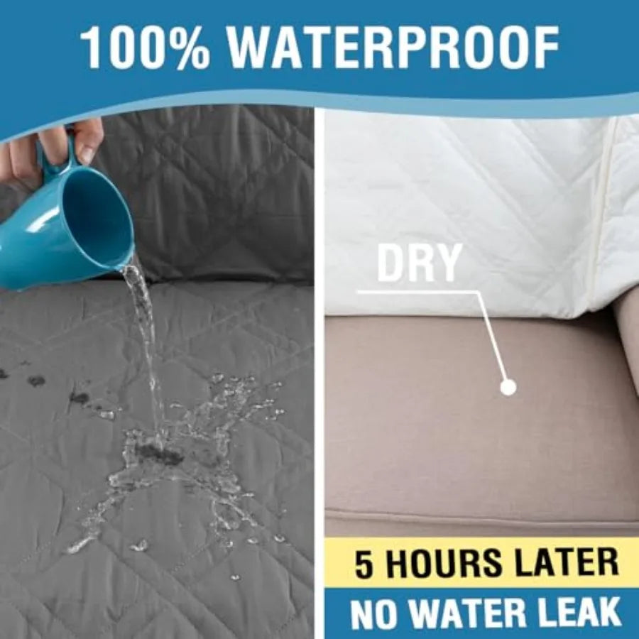 Waterproof Sofa &amp; Couch Cover for Pets — 2 Cushion