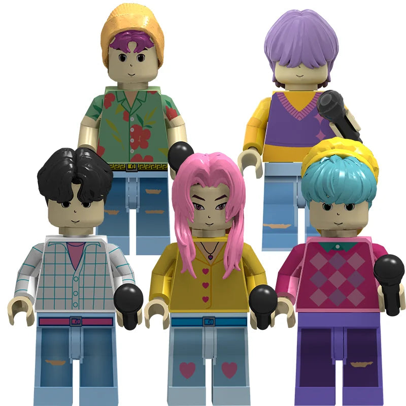 Mini Rumi Mira Zoey Action Figure Set with Accessories