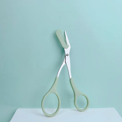 Stainless Steel Eyebrow Razor &amp; Scissors Set