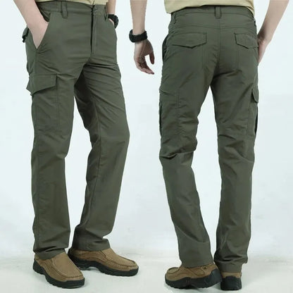 Military Tactical Cargo Trousers — Waterproof Multi-Pocket