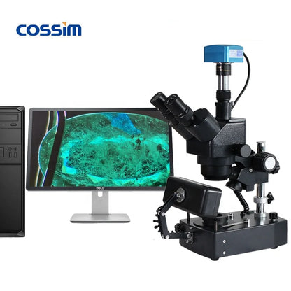 VGM400 Gem &amp; Jewelry Binocular Microscope — 10x–160x