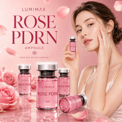 Rose PDRN Collagen Serum — Korean Skincare Essence