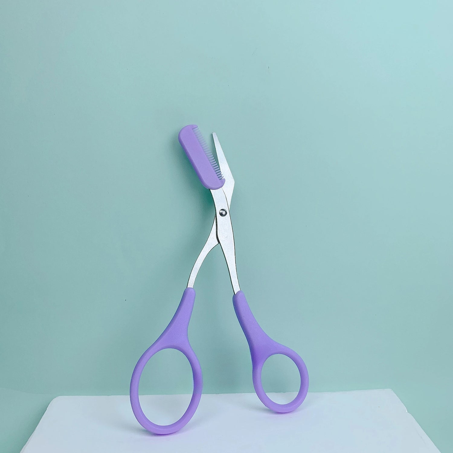 Stainless Steel Eyebrow Razor &amp; Scissors Set