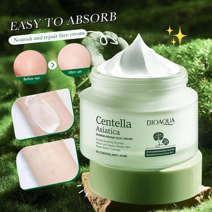 BIOAQUA Centella Face Cream — Moisturising Anti-Acne