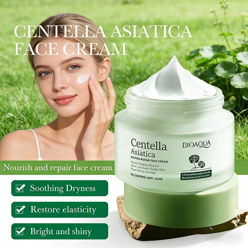 BIOAQUA Centella Face Cream — Moisturising Anti-Acne