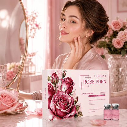 Rose PDRN Collagen Serum — Korean Skincare Essence