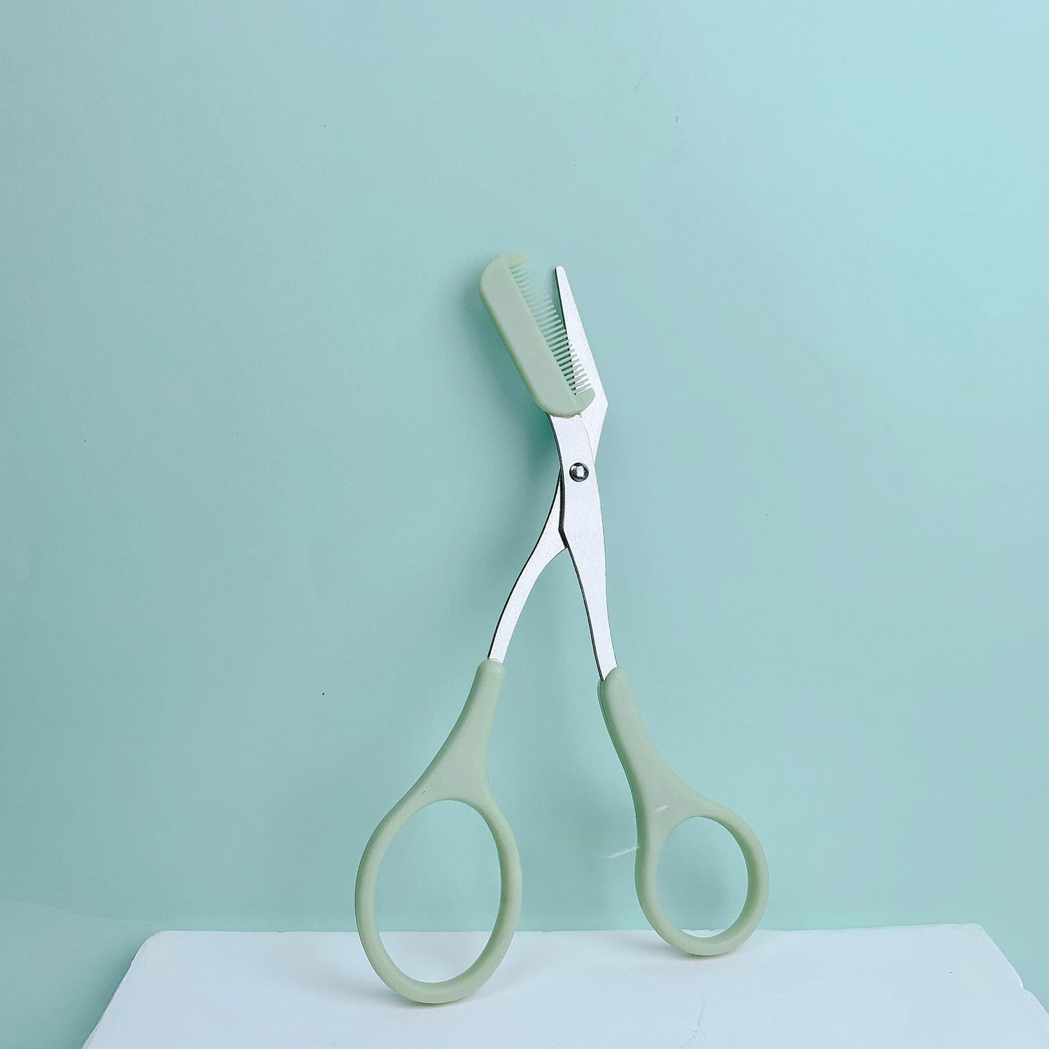 Stainless Steel Eyebrow Razor &amp; Scissors Set