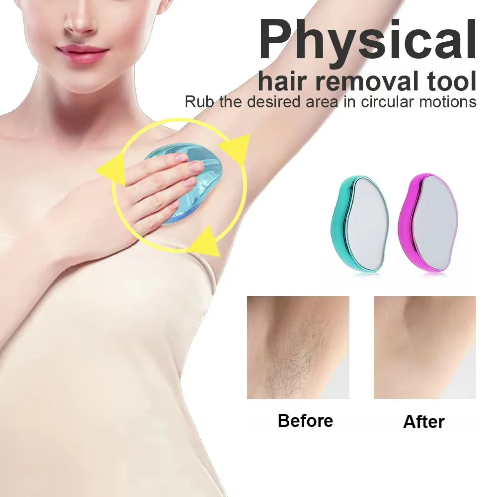 Crystal Hair Eraser — Reusable Physical Epilator