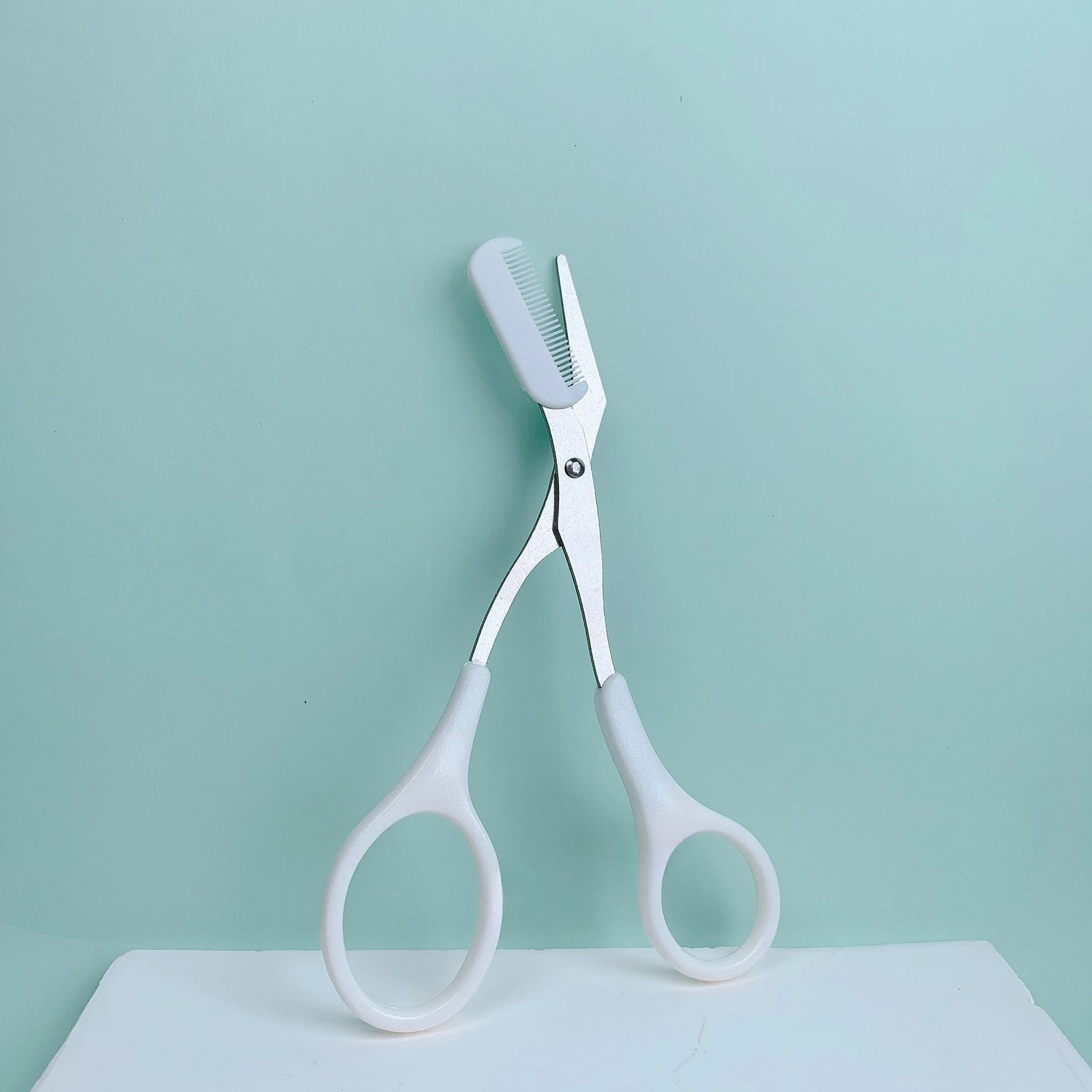 Stainless Steel Eyebrow Razor &amp; Scissors Set