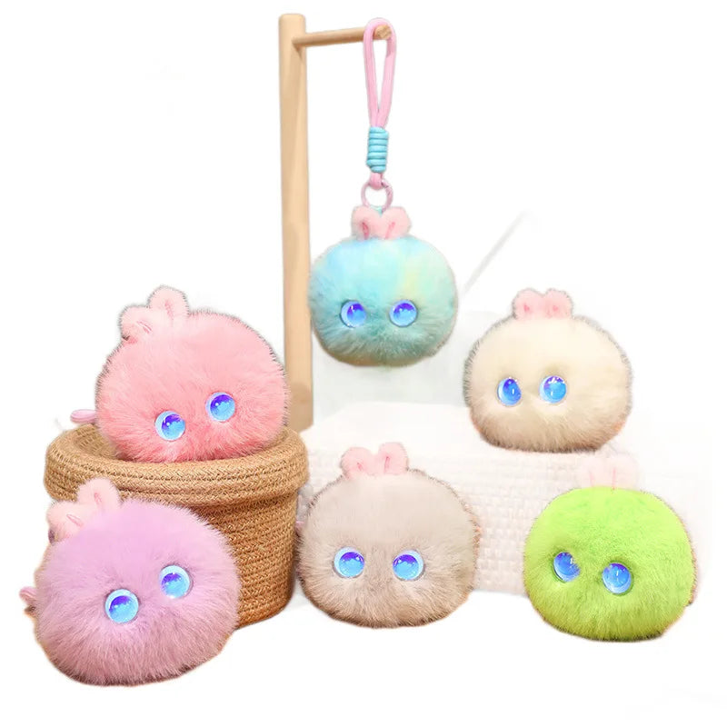 AI Talking Bunny Plush Keychain — 88 Languages