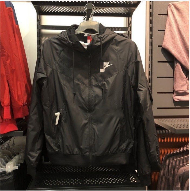 Polyester Windbreaker Sun Protection Breathable Outdoor Loose Jacket