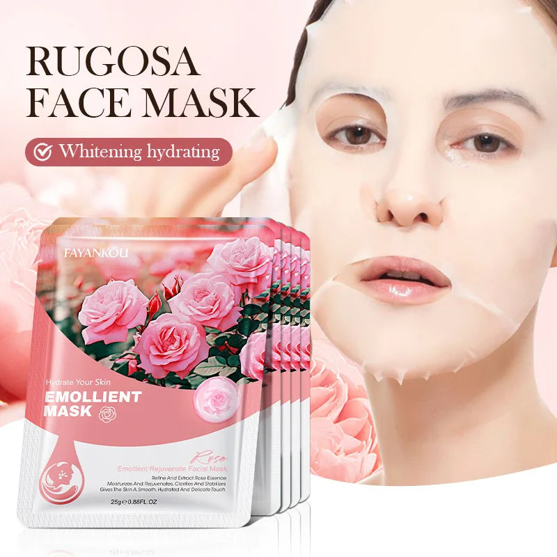 Fruit Facial Sheet Masks — 10pcs Moisturising &amp; Brightening