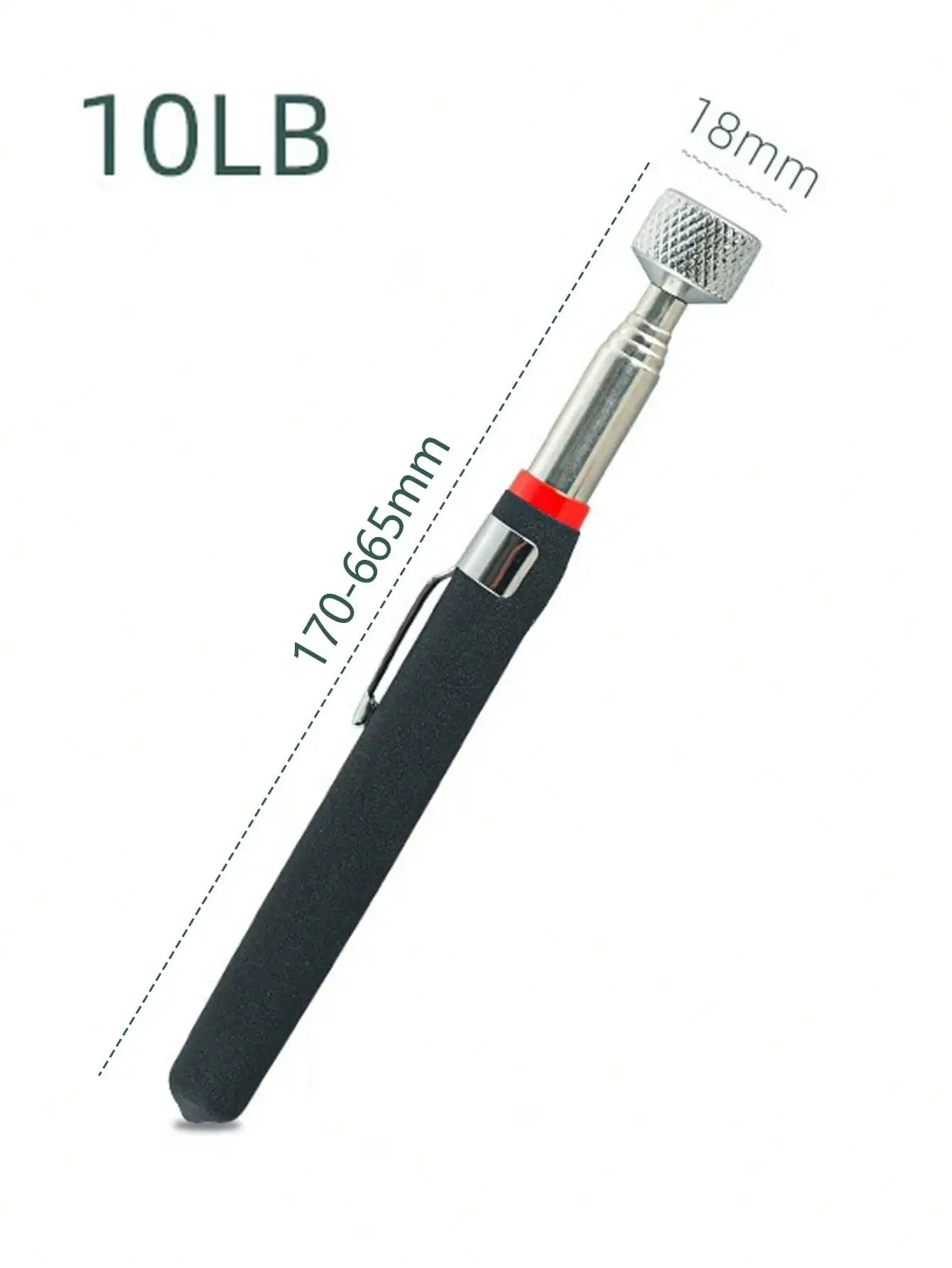 Telescopic Magnetic Pickup Tool with LED